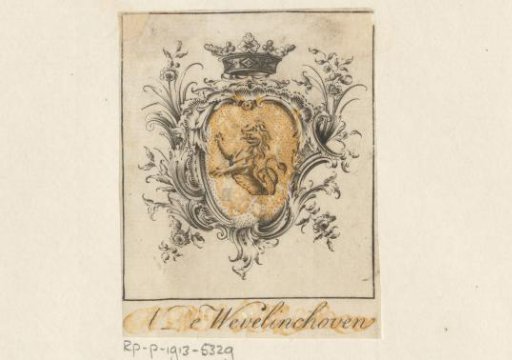 Ex libris of De Wevelinchoven