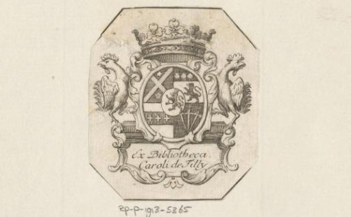 Ex libris of Caroli de Tilly