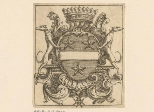 Ex libris of Jean François Etienne Grimod de Bénéon, Baron de Rieverie
