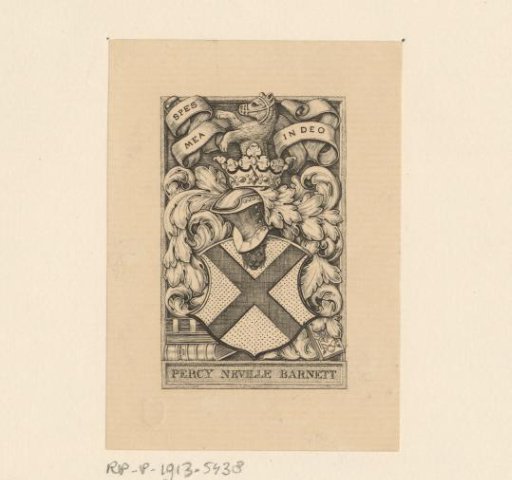 Ex libris of Percy Neville Barnett