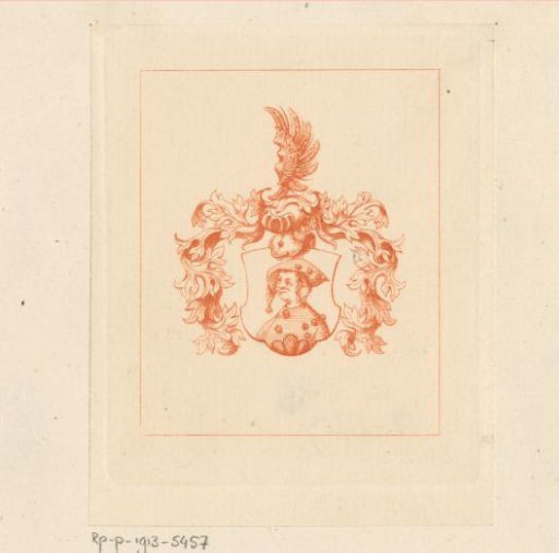 Ex libris of an unknown person, possibly Ehrsam