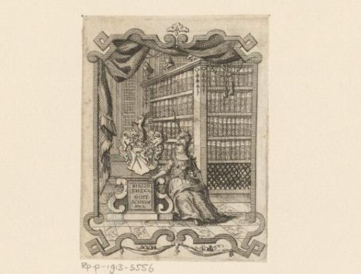 Ex libris of Bibliotheca Gottschediana