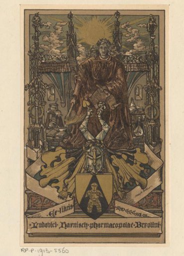 Ex libris of Ludwig Harnisch