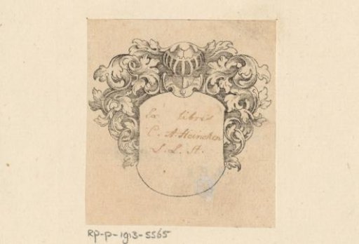 Ex libris of C. A. Heineken