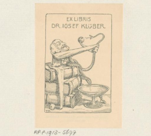 Ex libris of Joseph Klüber