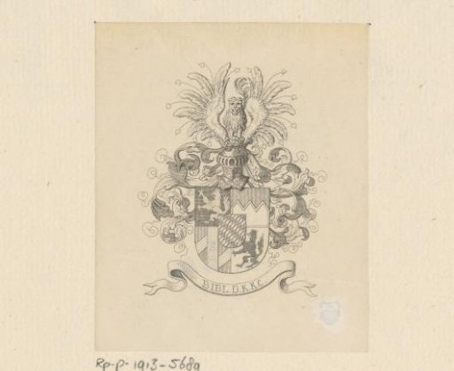 Ex libris of Bibl. D.K.K.C.