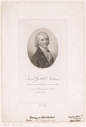 Portrait of Carl Gottlob Küttner