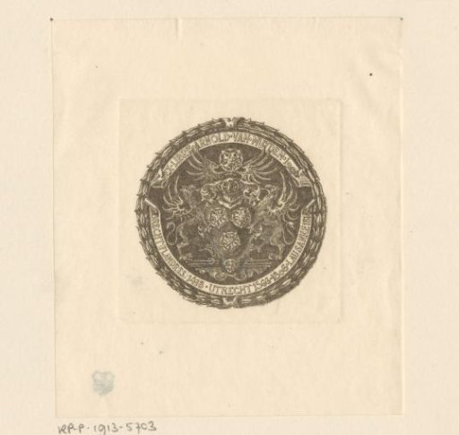 Ex libris of Arnold van Muyden