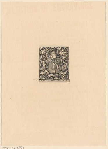 Ex libris of A.W. Thibaudeau