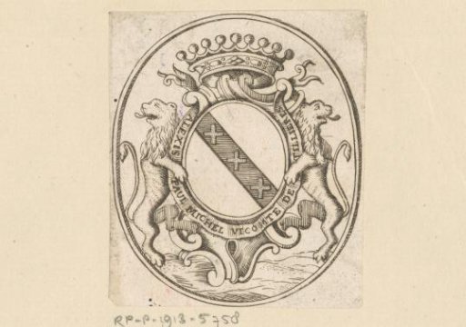 Ex libris of Alexis Le Veneur de Tillières