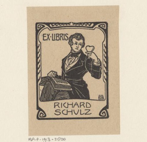 Ex libris of Richard Schulz