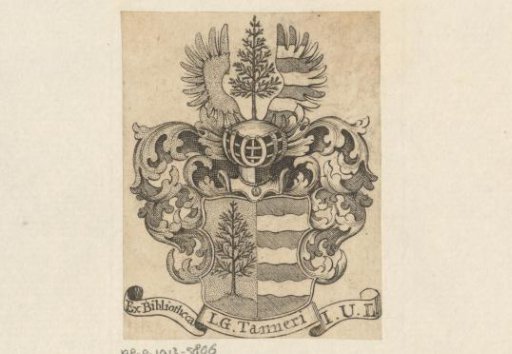 Ex libris of L.G. Tanner
