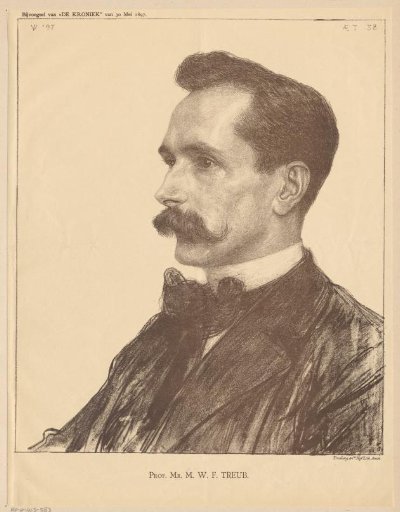 Portrait of Willem Treub