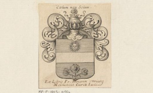 Ex libris of Fr. Roussin