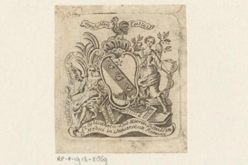Ex libris of Louis-Jerome Raussin