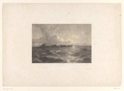 Seaview with coastline