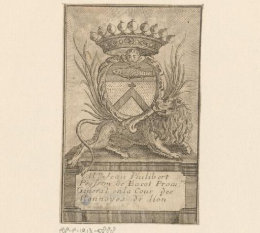 Ex libris of Jean-Philibert Peysson de Baçot
