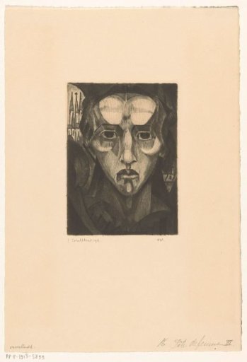Head of a woman