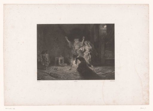 Three witches from Shakespeare's Macbeth