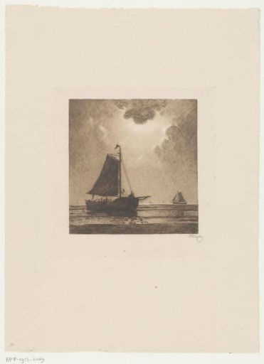 Seaview with fishing boat