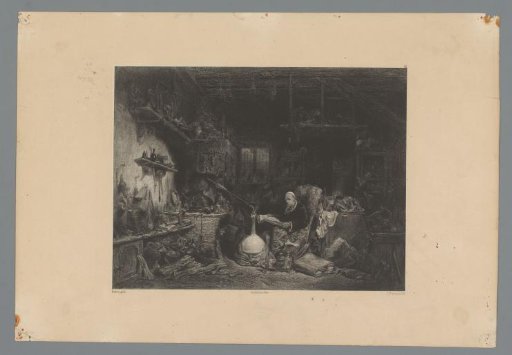 Alchemist in His Workshop