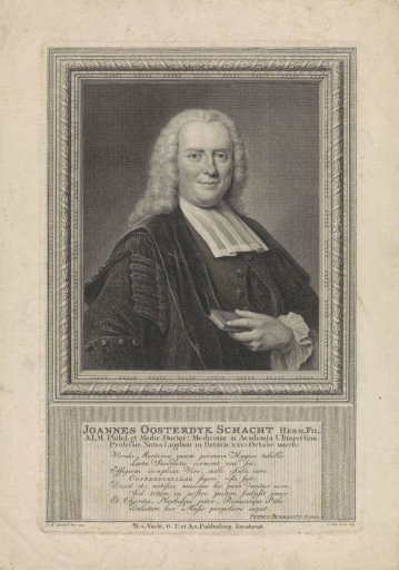 Portrait of Johannes Oosterdijk Schacht