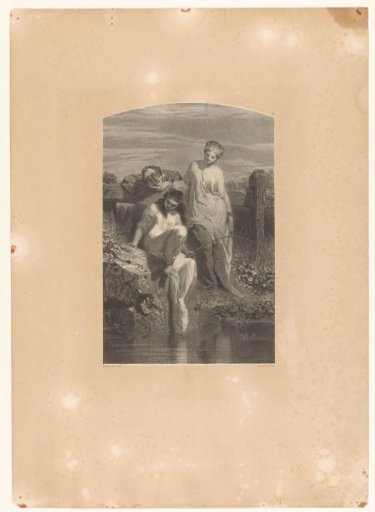 Three Young Women Fishing