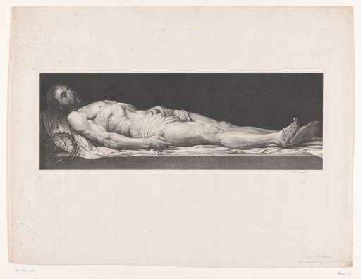 The Dead Christ Lying on a Shroud