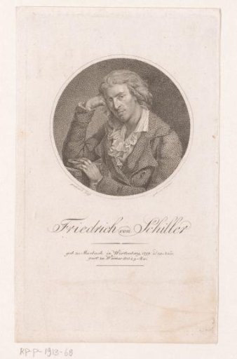 Portrait of Friedrich von Schiller