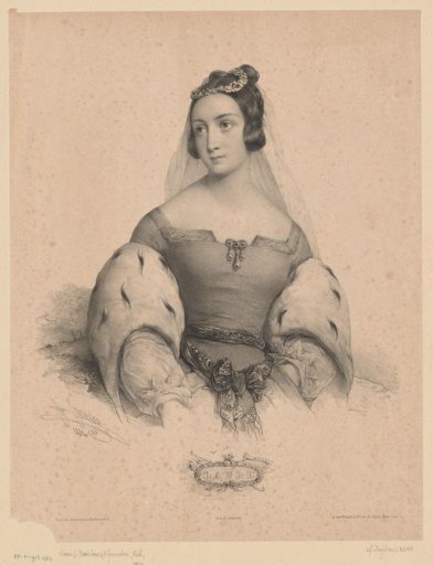Portrait of Laure Cinti-Damoreau