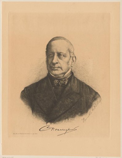 Portrait of Christiaan Pieter van Eeghen