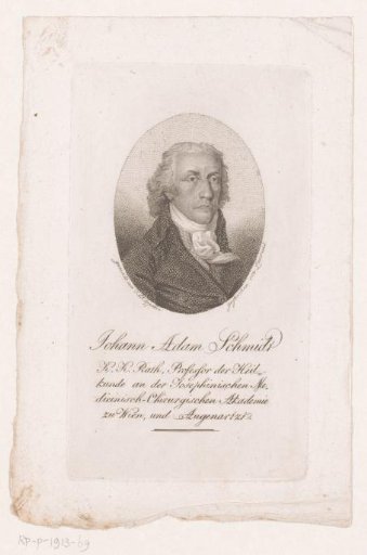 Portrait of Johann Adam Schmidt