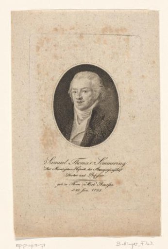 Portrait of Samuel Thomas von Sömmerring