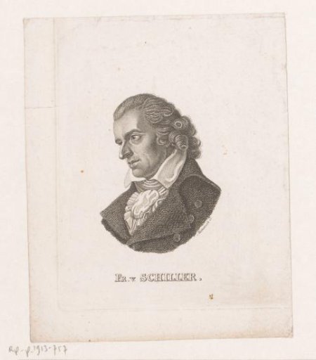 Portrait of Friedrich von Schiller