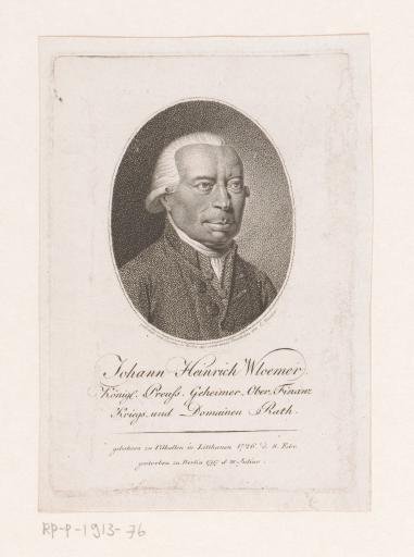 Portrait of Johann Heinrich Wlömer