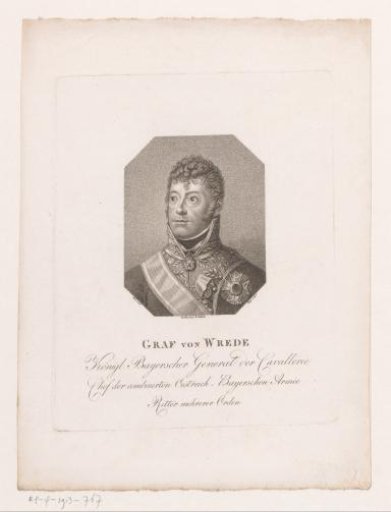 Portrait of Carl Philipp von Wrede