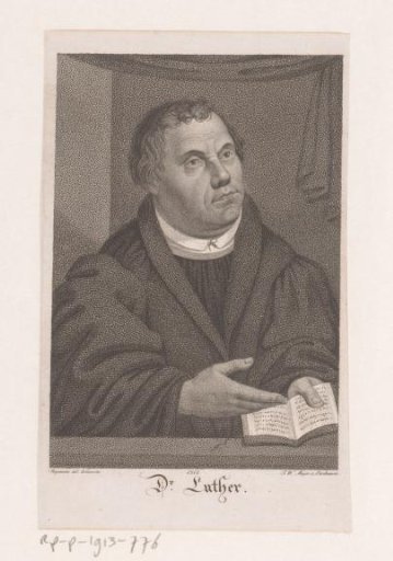 Portrait of Martin Luther