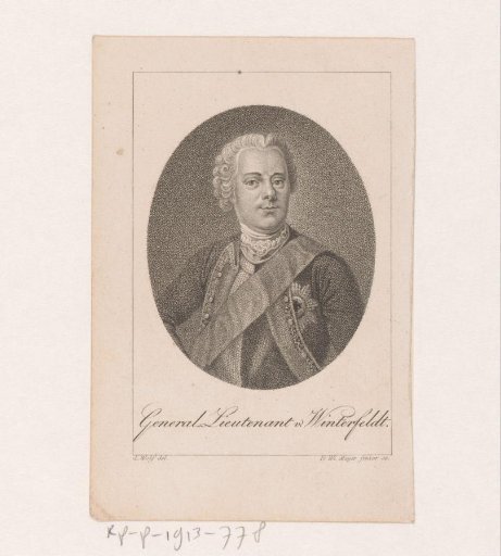 Portrait of Hans Carl von Winterfeldt