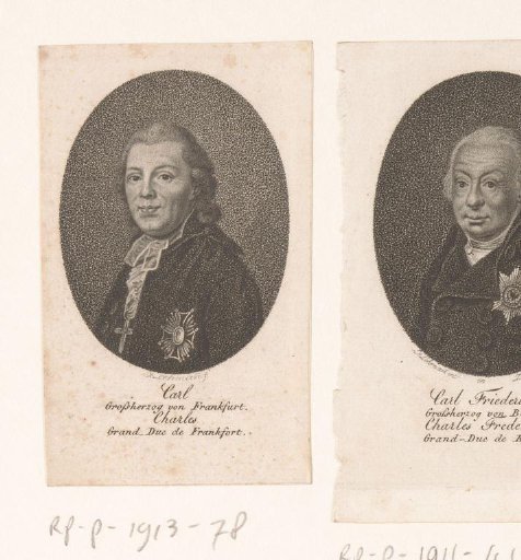 Portrait of Carl, Grand Duke of Frankfurt