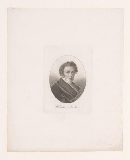 Portrait of Wilhelm Müller