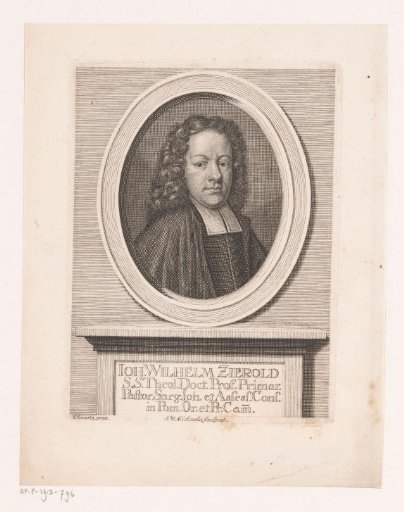 Portrait of Johann Wilhelm Zierold