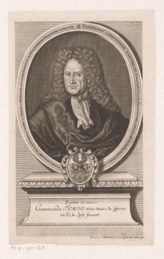 Portrait of Ferdinand Christoph Harpprecht