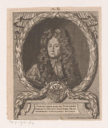 Portrait of Samuel von Pufendorf