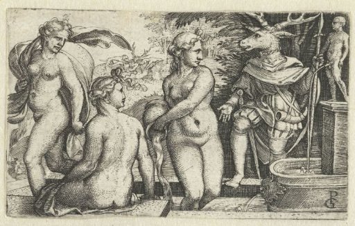 Diana Turning Actaeon into a Stag as Punishment