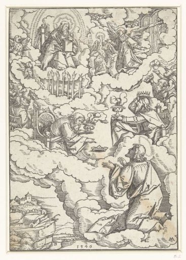The Vision of John the Evangelist with Enthroned God and the Twenty-Four Elders