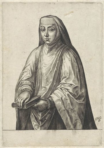 Portrait of an unknown woman
