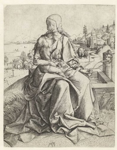 Madonna at a Fountain