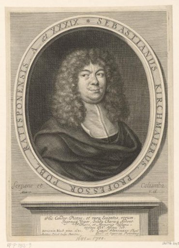 Portrait of Sebastian Kirchmaier at the age of 39