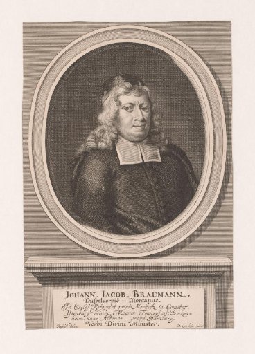 Portrait of Johann Jacob Braumann