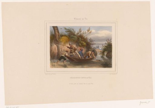 Hunters in a Stranded Rowboat